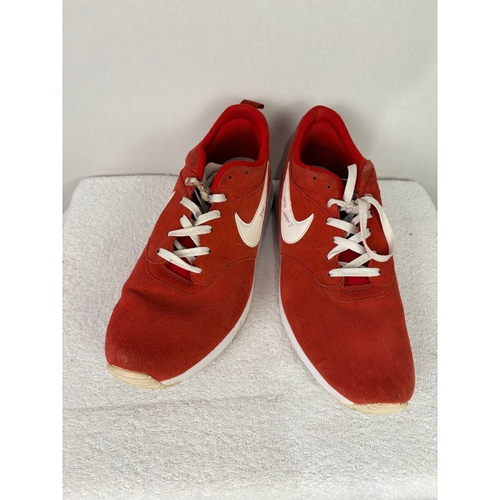 Nike Cortez Red Suede Low Top Sneakers Men's‎ Size Athletic Shoes